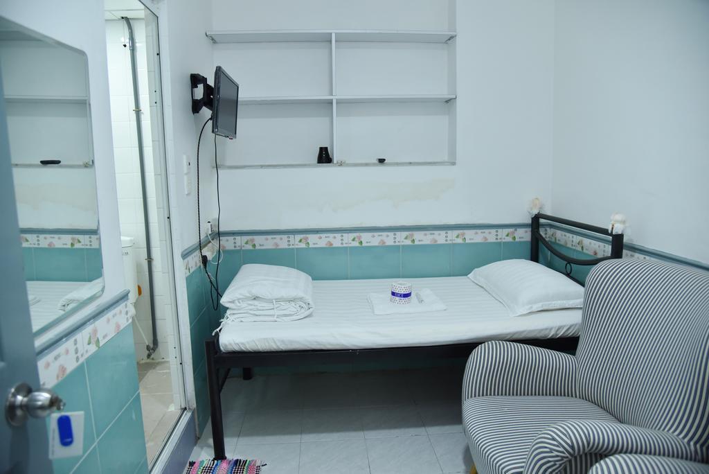 Jas Guest House Hongkong Rom bilde